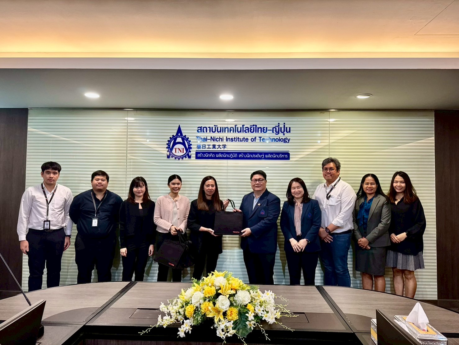 โตโยต้า–TNI เดินหน้าร่วมพัฒนาหลักสูตรและโอกาสการทำงานในอนาคต