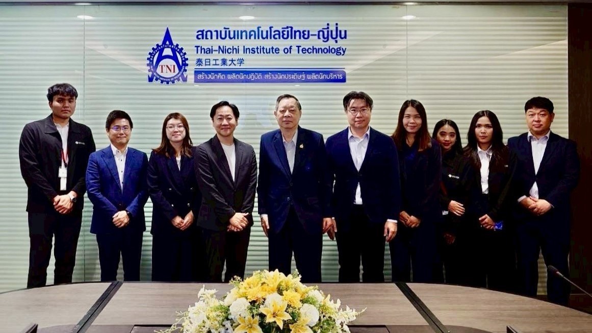 บริษัท Solize Holdings Corporation ร่วมหารือแนวทางความร่วมมือกับสถาบันเทคโนโลยีไทย-ญี่ปุ่น (TNI)