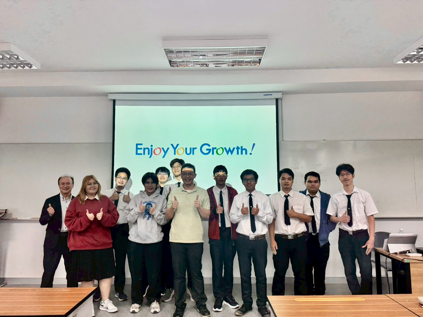 ภาพบรรยากาศกิจกรรมเตรียมความพร้อมฝึกงาน ณ ประเทศญี่ปุ่น ภายใต้โครงการ AOTS